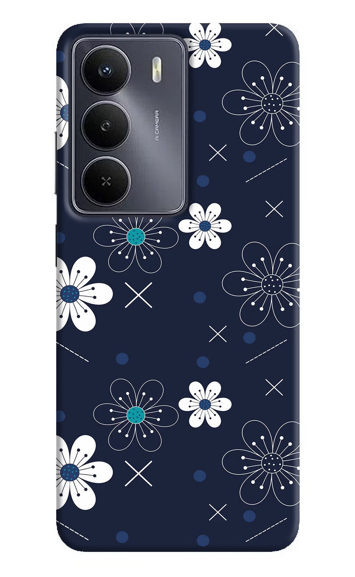 Flowers Realme Narzo 80 Lite 5G Hard Case Back Cover by Casekaro