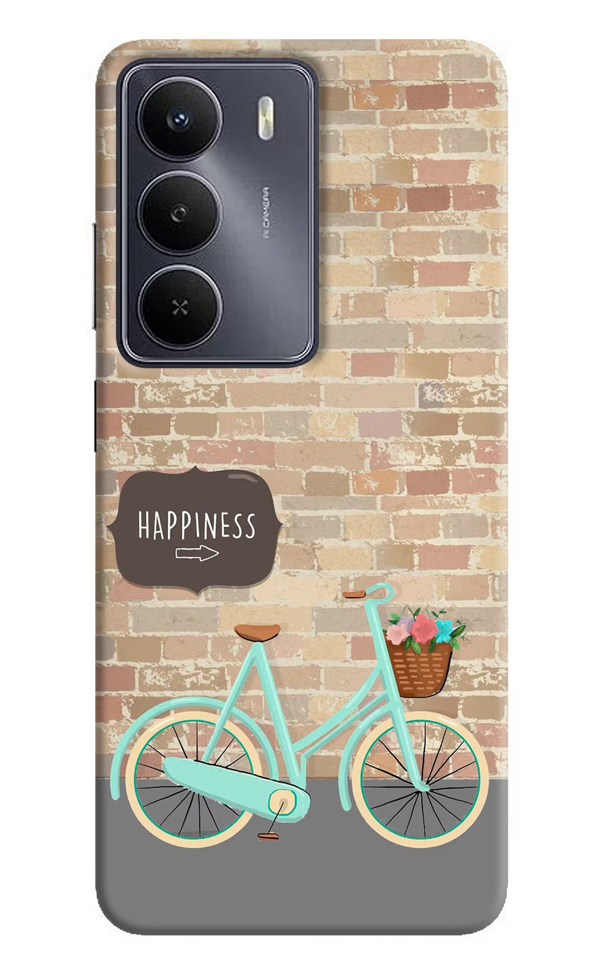 Happiness Artwork Realme Narzo 80 Lite 5G Hard Case Back Cover by Casekaro