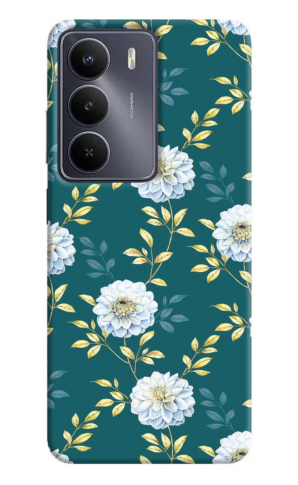 Flowers Realme Narzo 80 Lite 5G Hard Case Back Cover by Casekaro