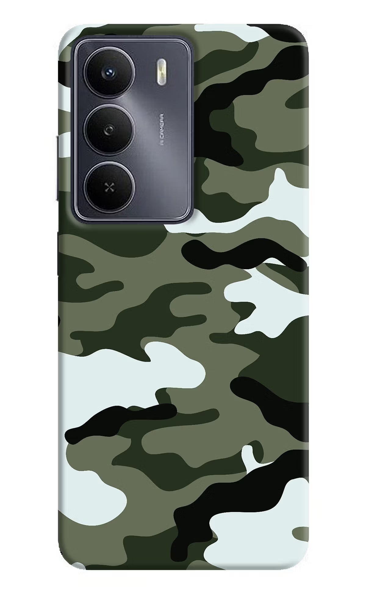 Camouflage Realme Narzo 80 Lite 5G Hard Case Back Cover by Casekaro