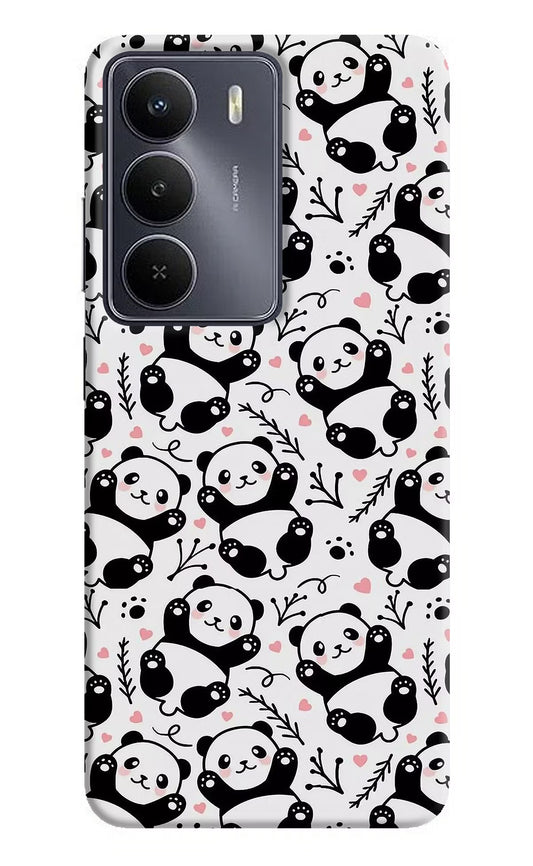 Cute Panda Realme Narzo 80 Lite 5G Hard Case Back Cover by Casekaro
