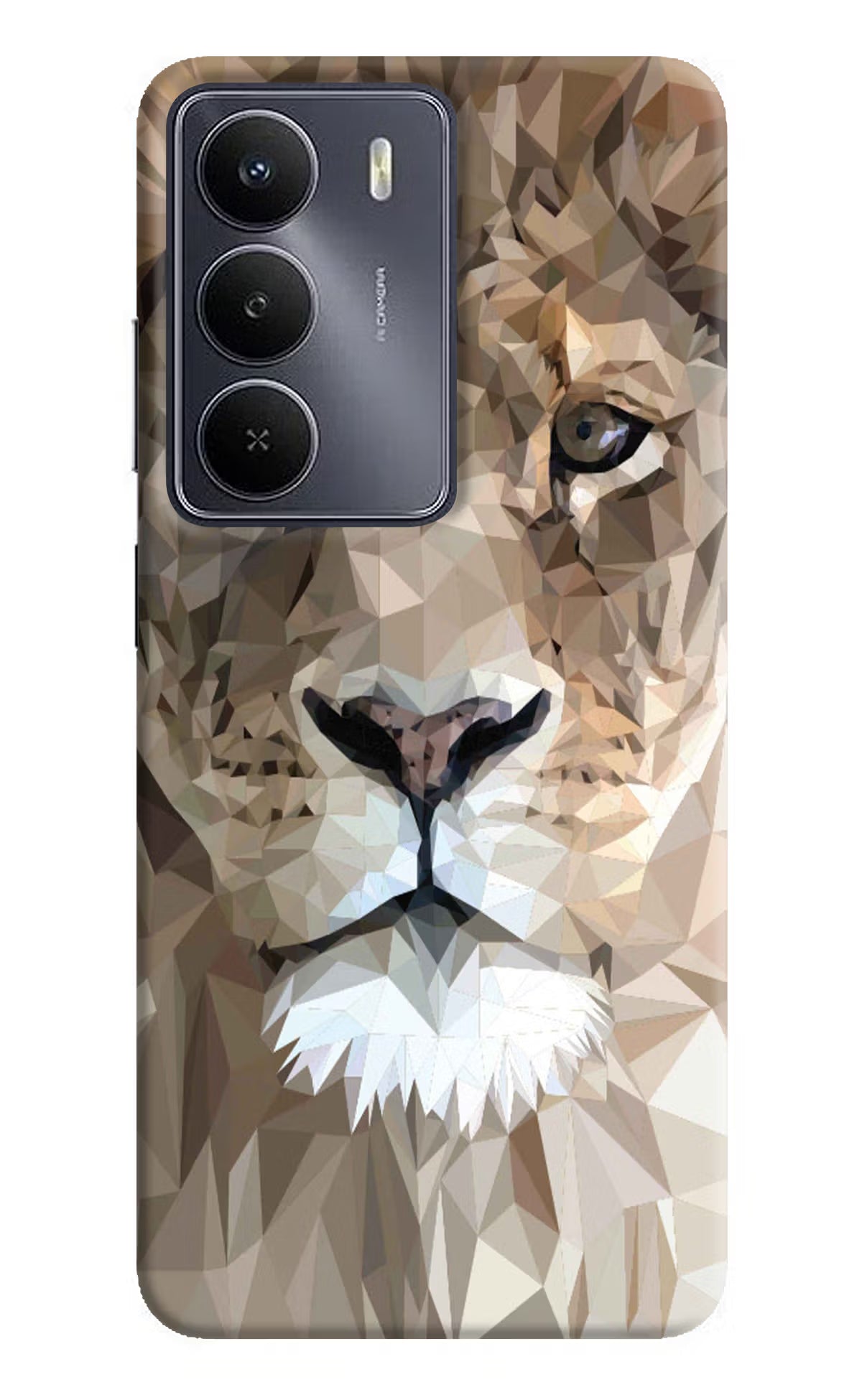 Lion Art Realme Narzo 80 Lite 5G Hard Case Back Cover by Casekaro