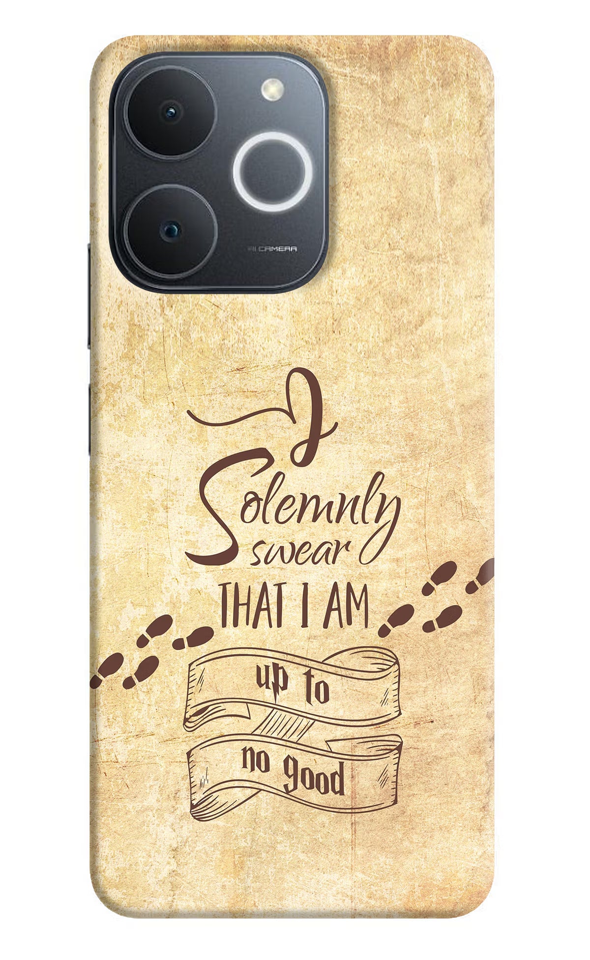 I Solemnly swear that i up to no good Realme Narzo 80 Lite 5G Back Cover