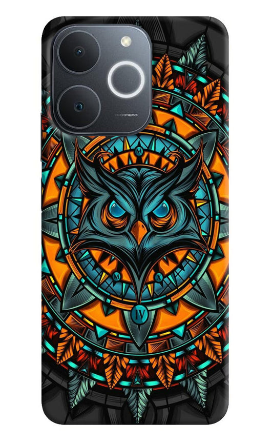 Angry Owl Art Realme Narzo 80 Lite 5G Back Cover