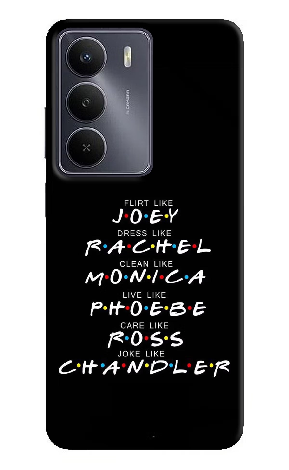 FRIENDS Character Realme Narzo 80 Lite 5G Hard Case Back Cover by Casekaro