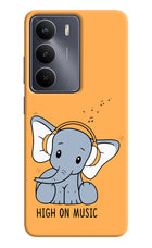 High On Music Realme Narzo 80 Lite 5G Hard Case Back Cover by Casekaro