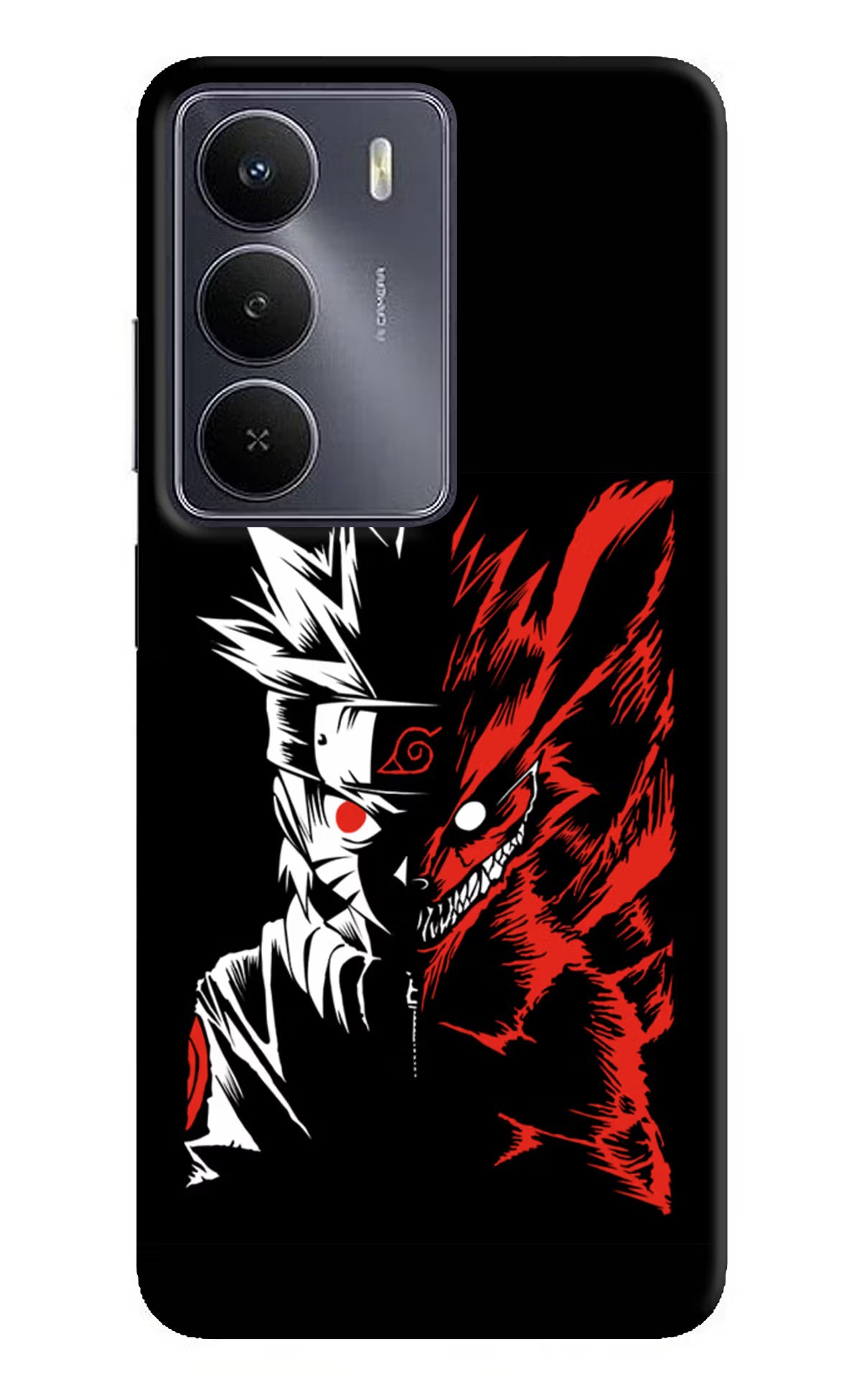 Naruto Two Face Realme Narzo 80 Lite 5G Hard Case Back Cover by Casekaro