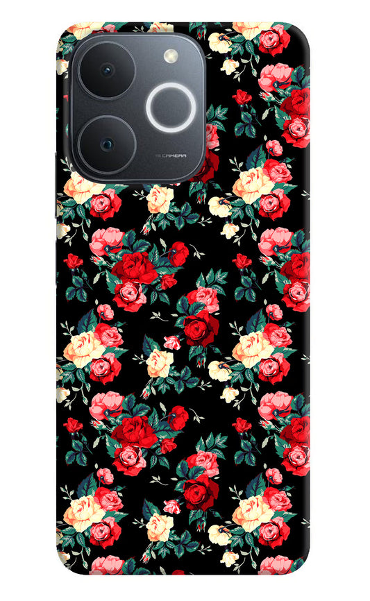 Rose Pattern Realme Narzo 80 Lite 5G Back Cover