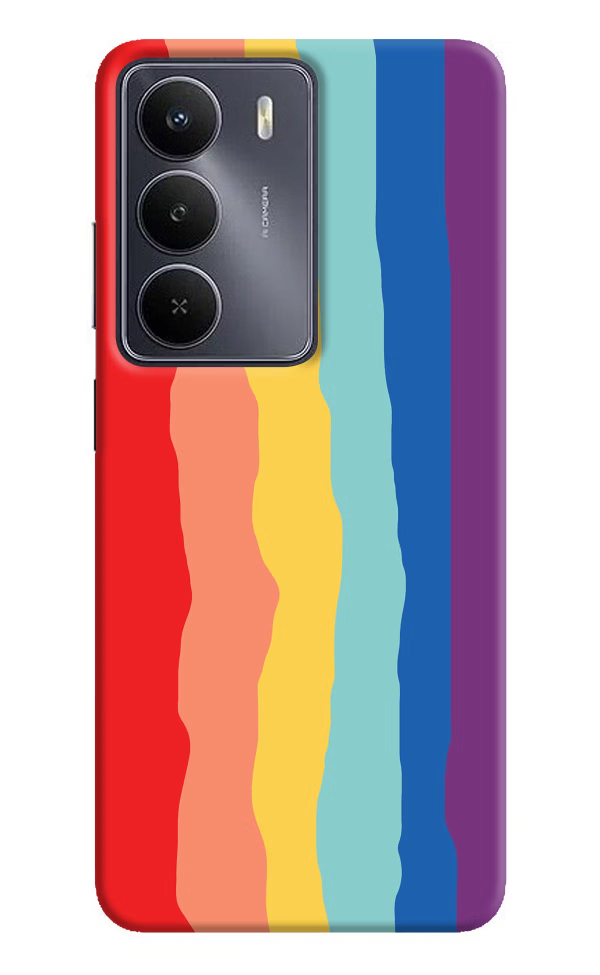 Rainbow Realme Narzo 80 Lite 5G Hard Case Back Cover by Casekaro