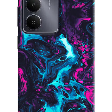 Abstract Realme Narzo 80 Lite 5G Hard Case Back Cover by Casekaro