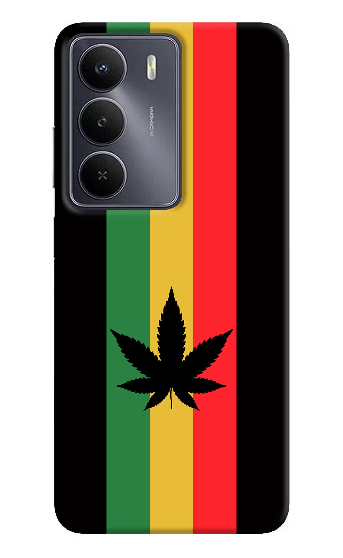 Weed Flag Realme Narzo 80 Lite 5G Hard Case Back Cover by Casekaro