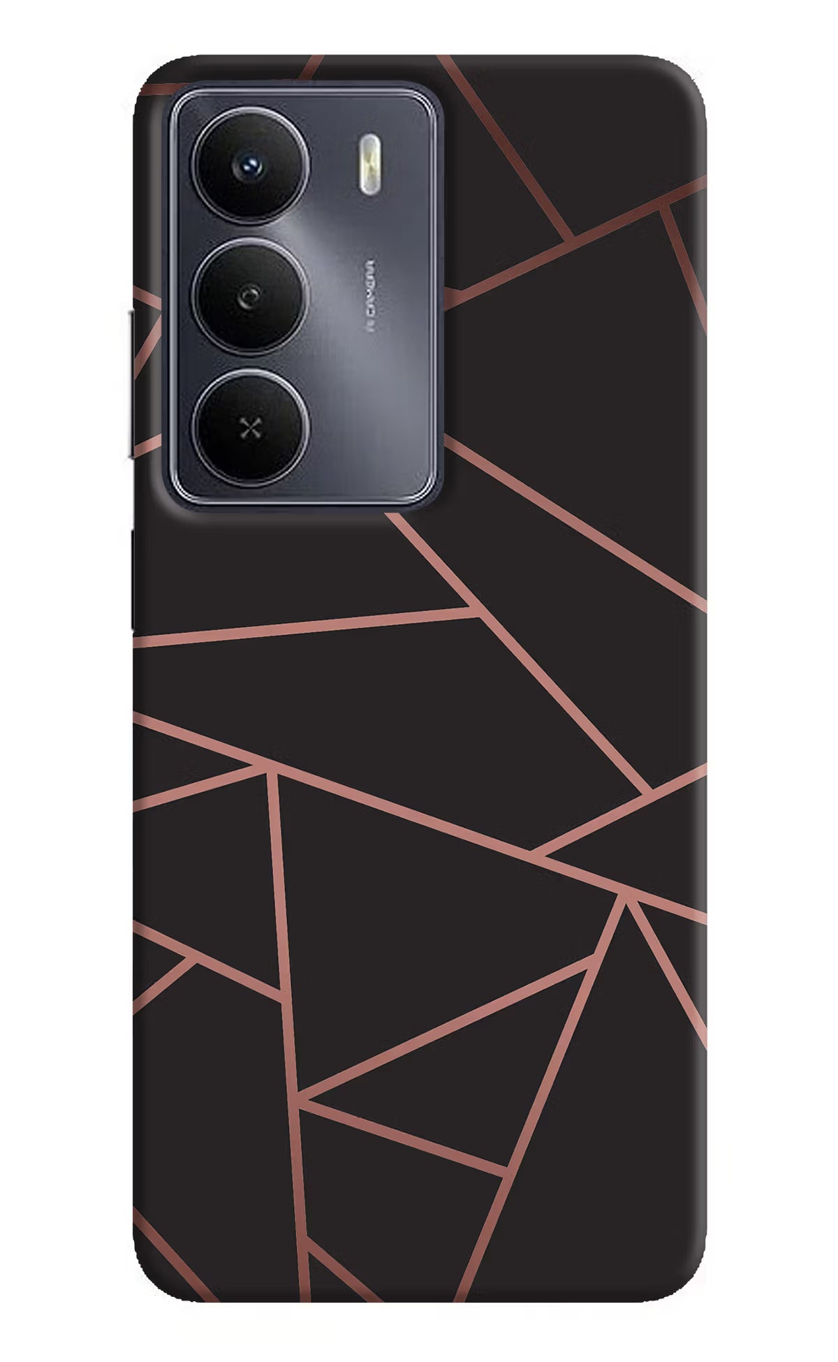 Geometric Pattern Realme Narzo 80 Lite 5G Hard Case Back Cover by Casekaro