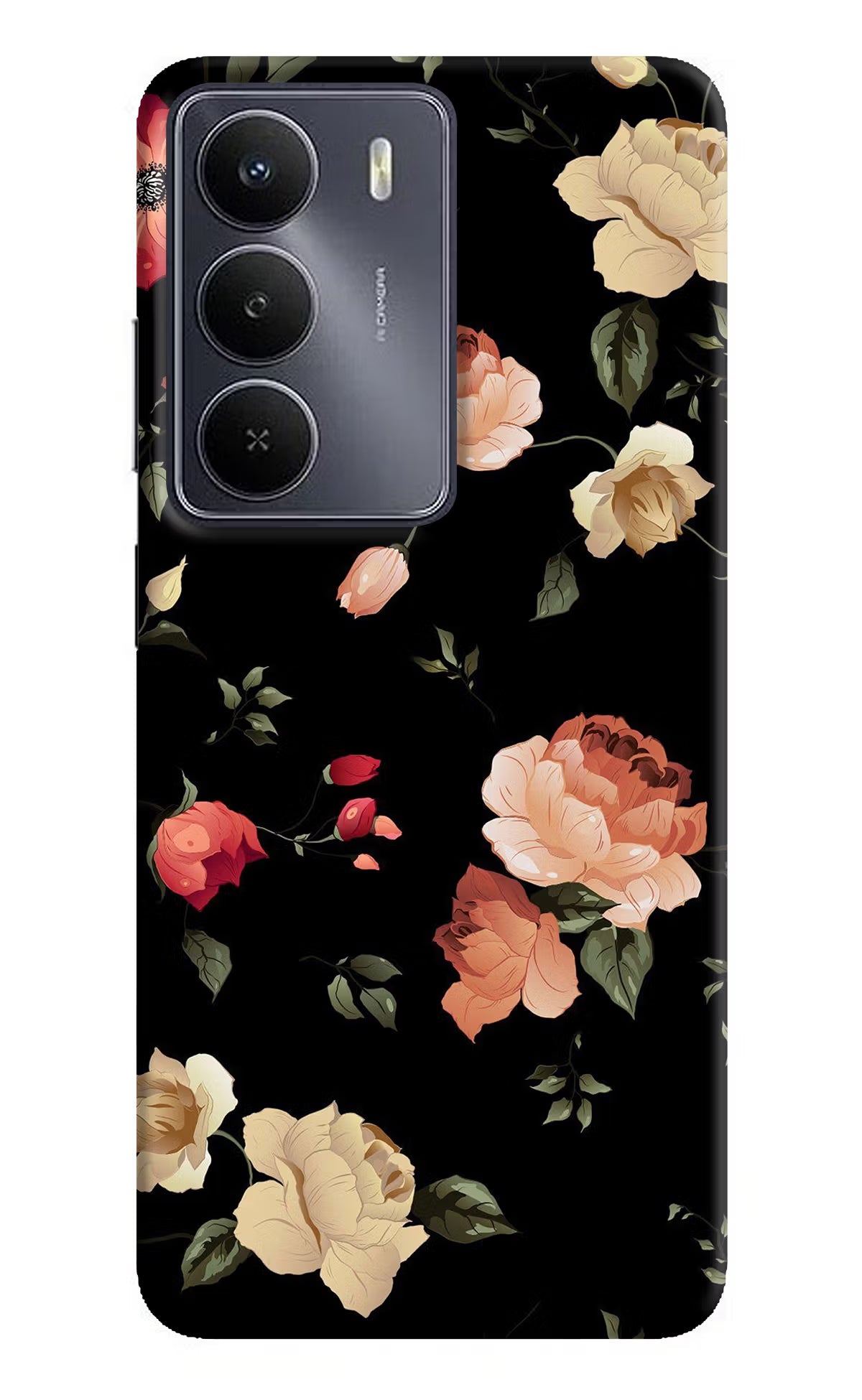 Flowers Realme Narzo 80 Lite 5G Hard Case Back Cover by Casekaro