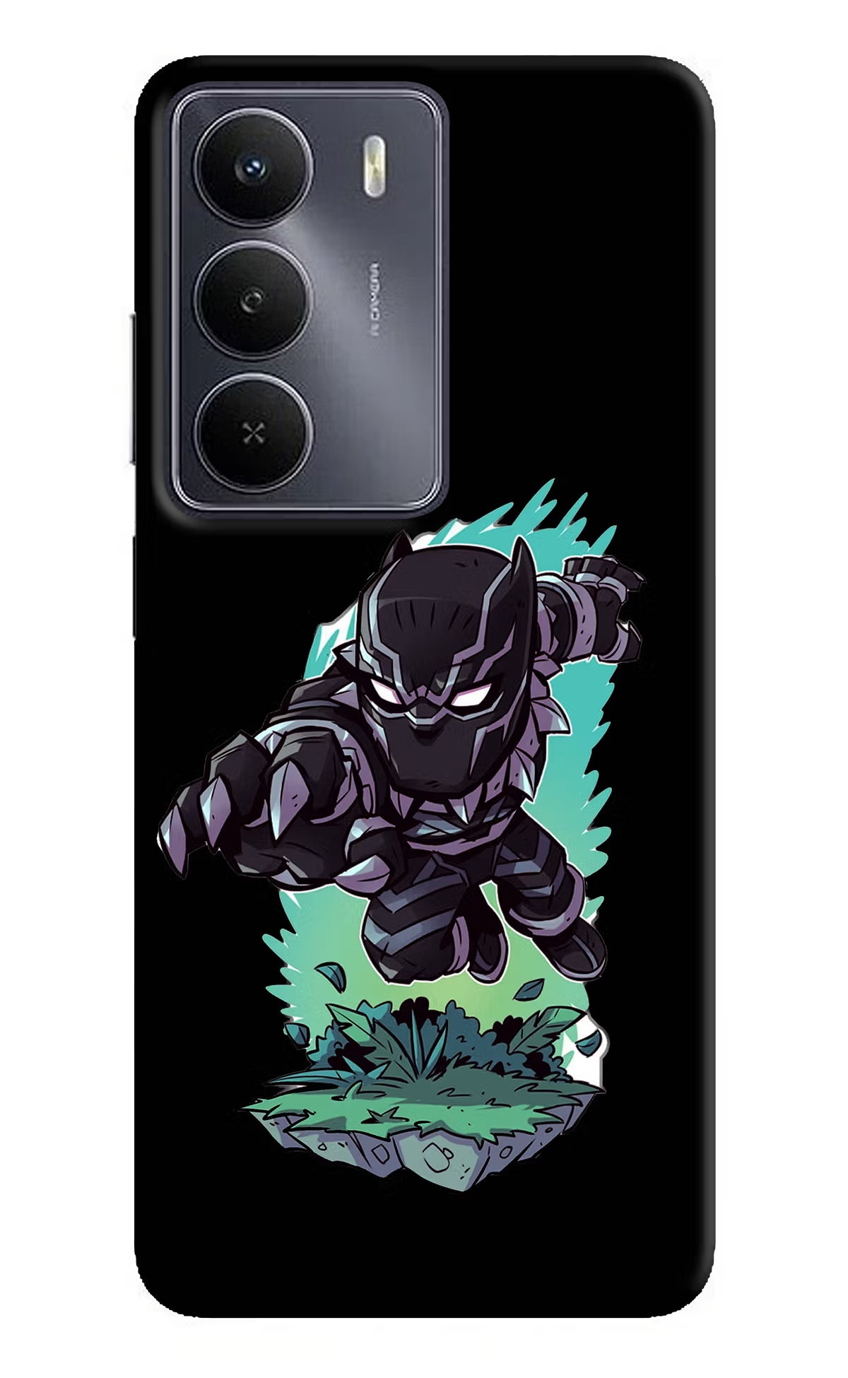 Black Panther Realme Narzo 80 Lite 5G Hard Case Back Cover by Casekaro