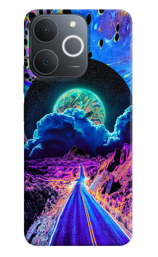 Psychedelic Painting Realme Narzo 80 Lite 5G Back Cover