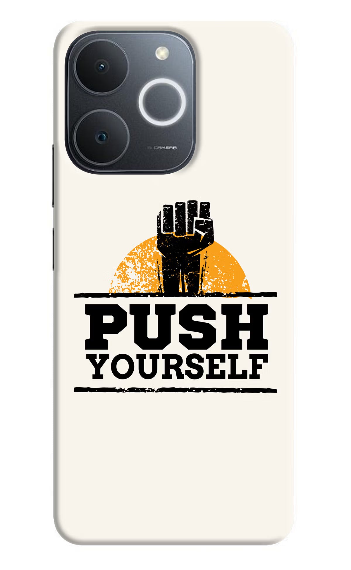 Push Yourself Realme Narzo 80 Lite 5G Back Cover