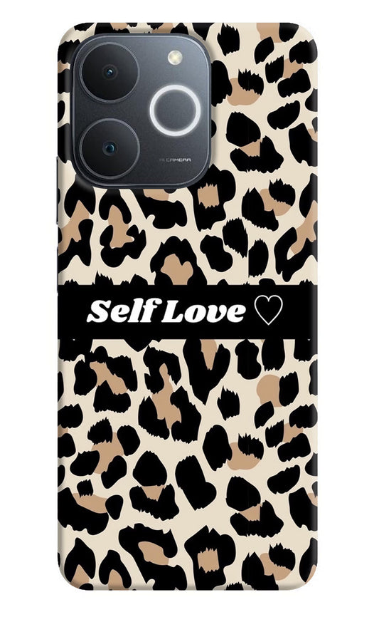 Leopard Print Self Love Realme Narzo 80 Lite 5G Back Cover