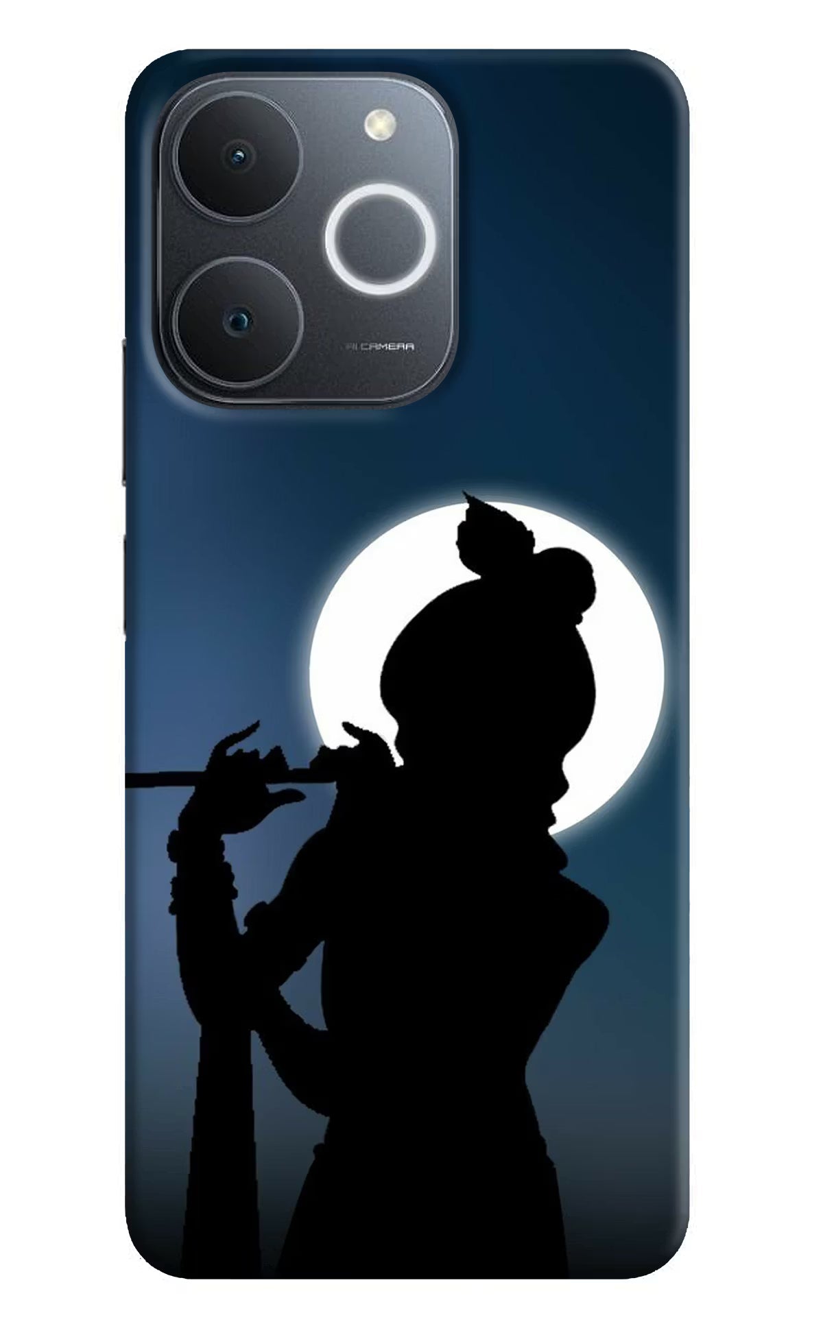 Shri Krishna Silhouette Realme Narzo 80 Lite 5G Back Cover
