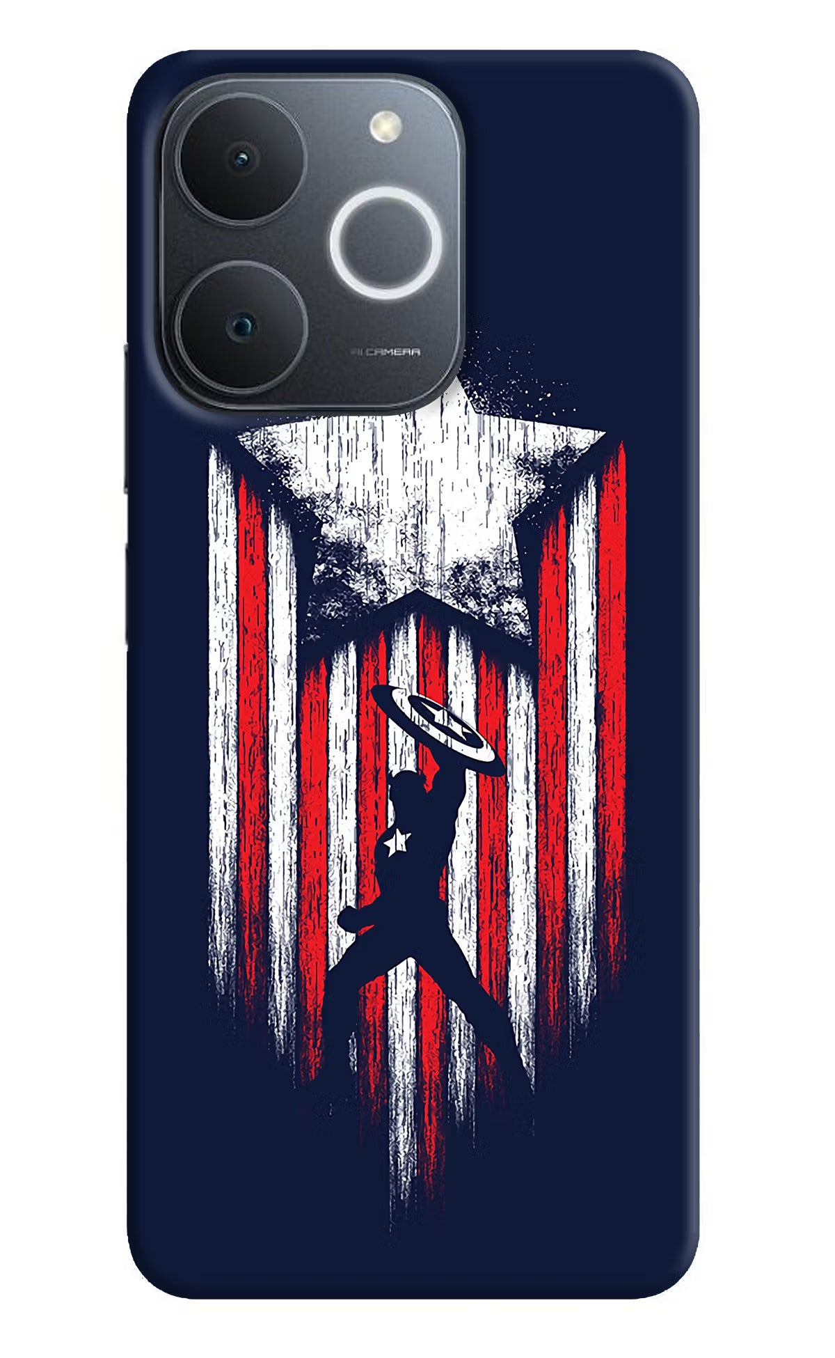 Captain America Marvel Art Realme Narzo 80 Lite 5G Back Cover