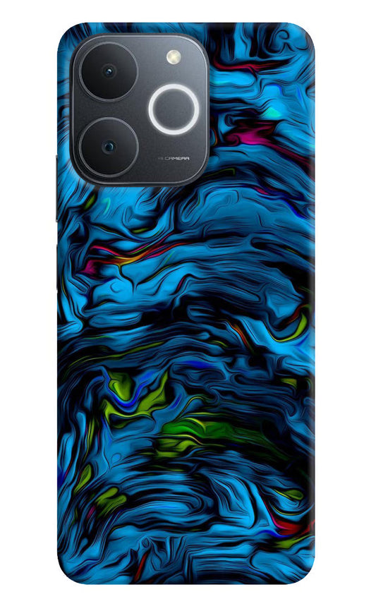 Dark Blue Abstract Realme Narzo 80 Lite 5G Back Cover