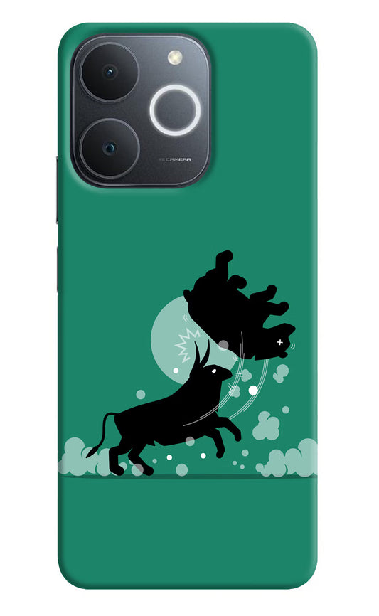 Bull Conqueror Realme Narzo 80 Lite 5G Back Cover