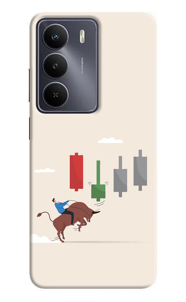 Bull Trading Momentum Realme Narzo 80 Lite 5G Hard Case Back Cover by Casekaro