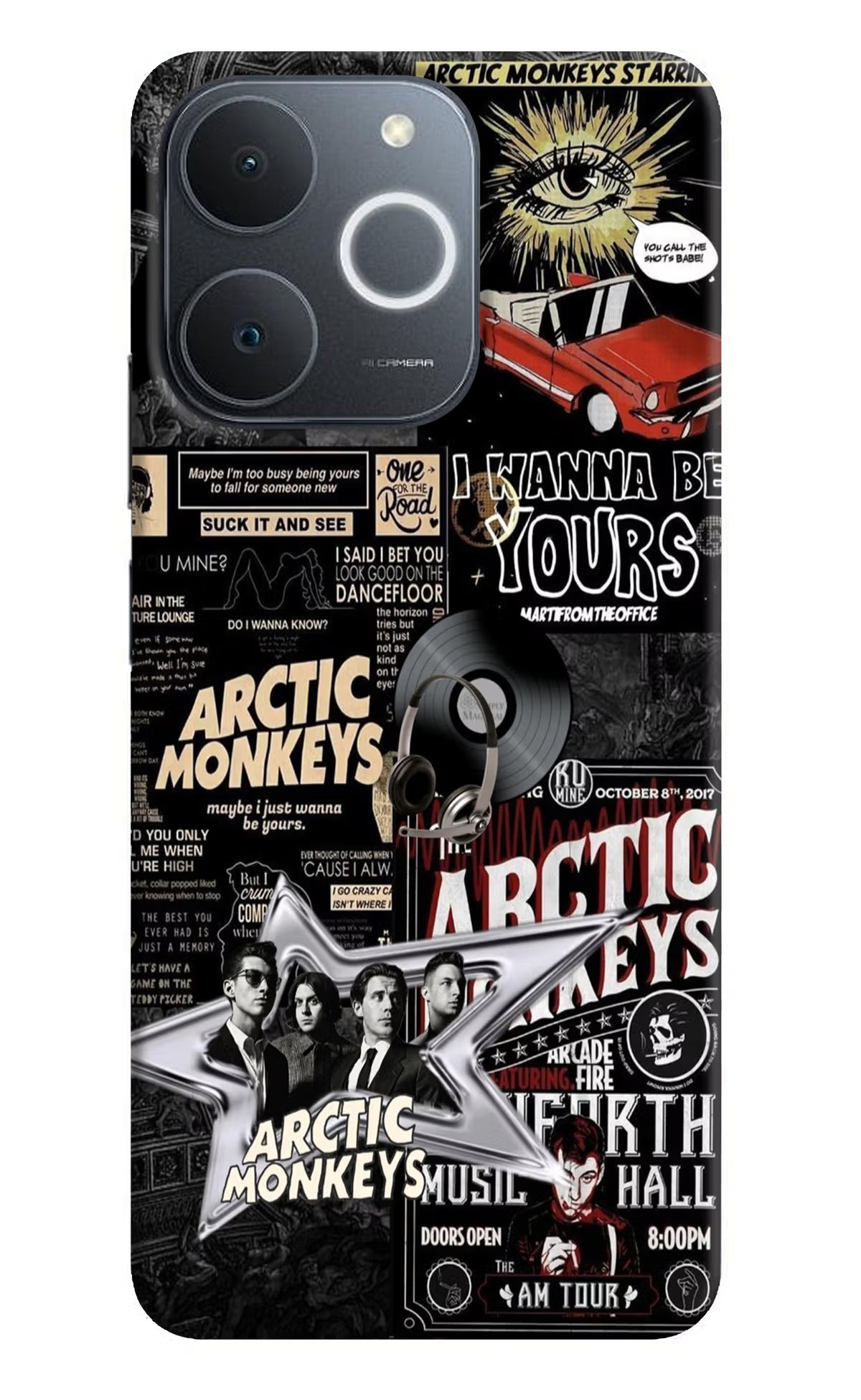 Arctic Monkeys Realme Narzo 80 Lite 5G Back Cover