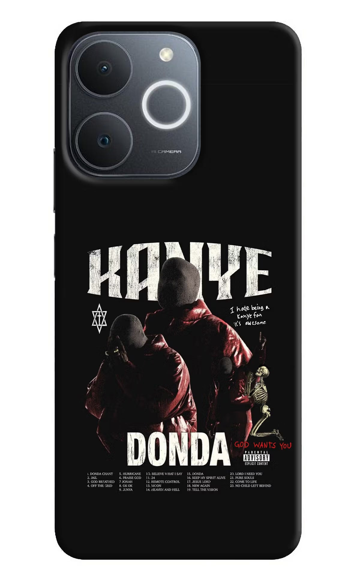 Donda Kanye West Realme Narzo 80 Lite 5G Back Cover