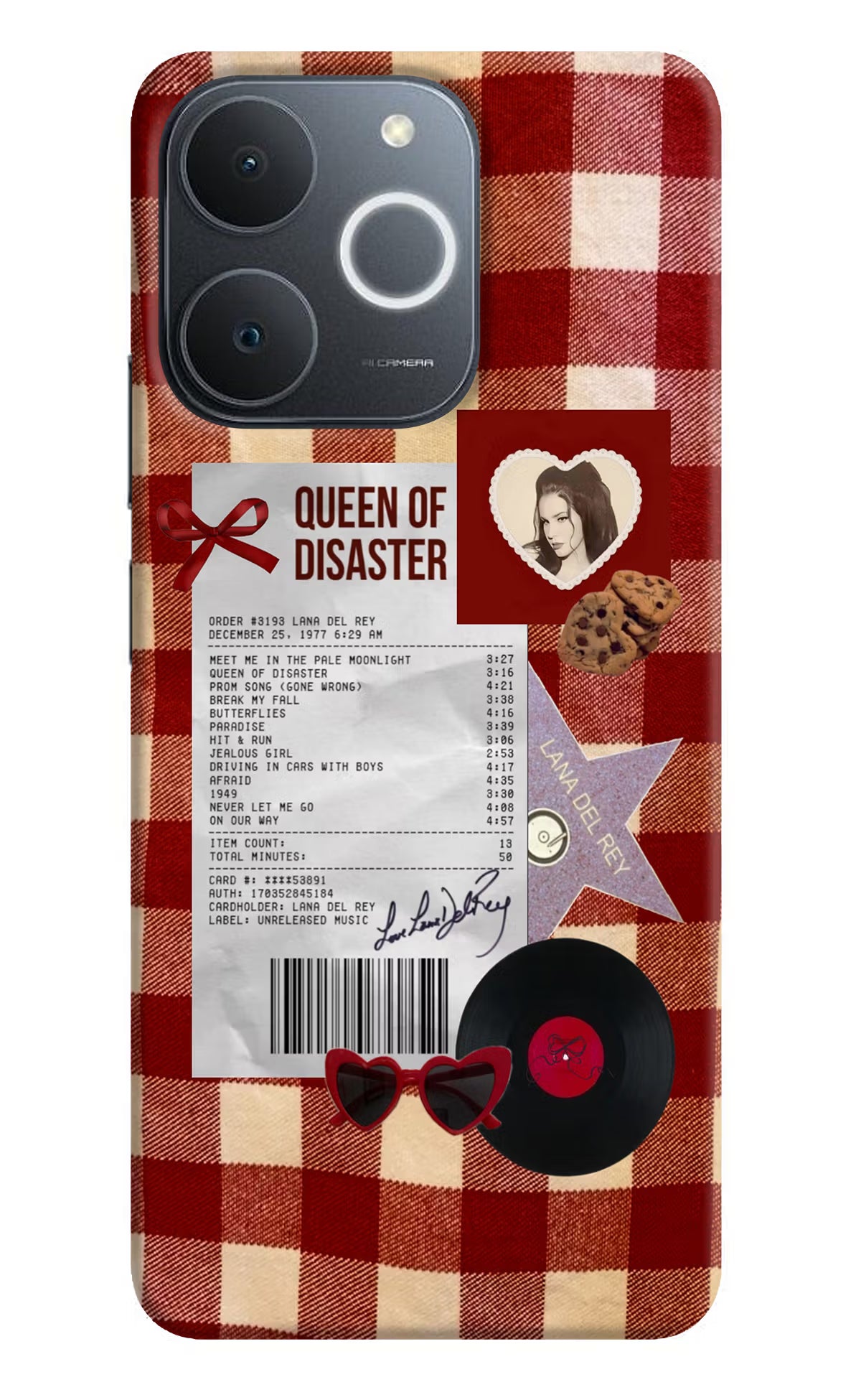 Queen of Disaster Realme Narzo 80 Lite 5G Back Cover