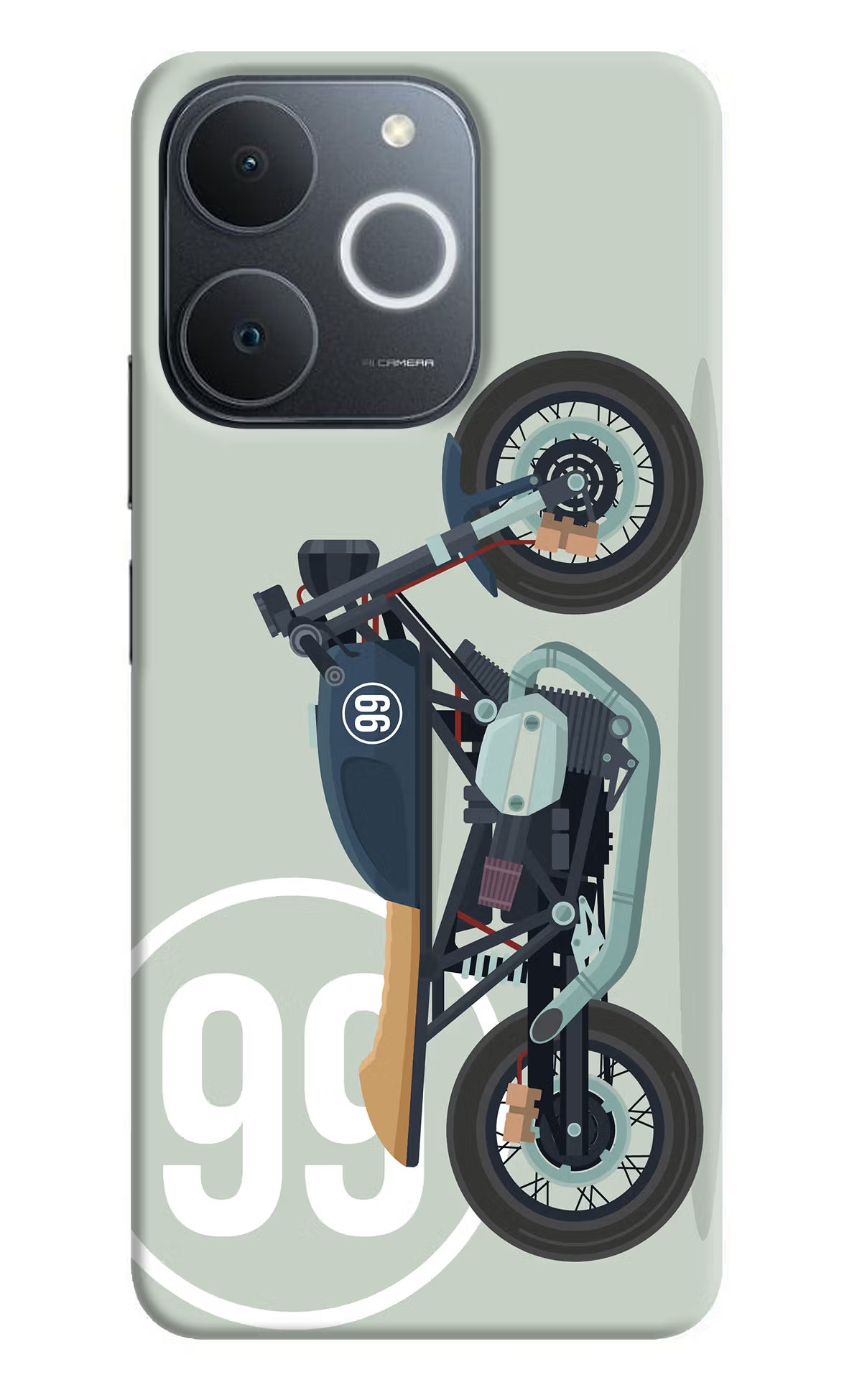 Classic Cafe Racer 99 Realme Narzo 80 Lite 5G Back Cover