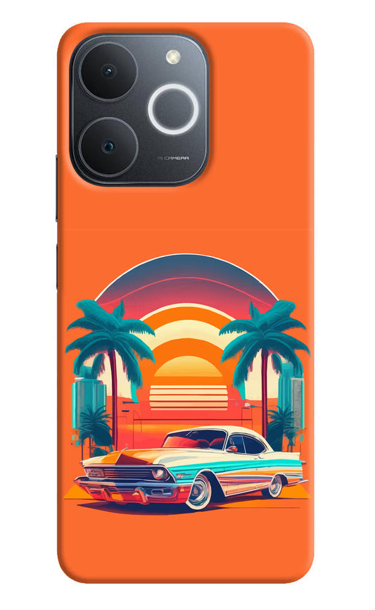 Palm Drive 80s Realme Narzo 80 Lite 5G Back Cover