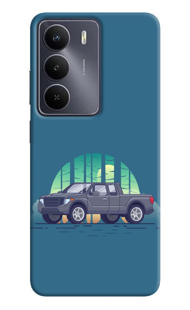 Retro Garage Vibe Realme Narzo 80 Lite 5G Hard Case Back Cover by Casekaro