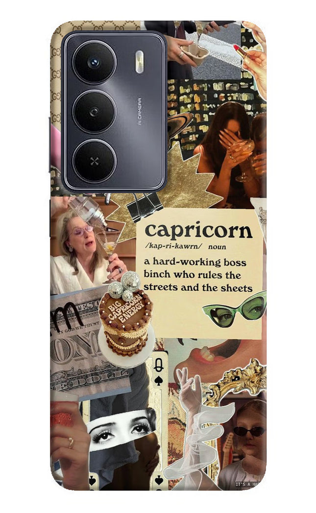 Capricorn Zodiac Realme Narzo 80 Lite 5G Hard Case Back Cover by Casekaro