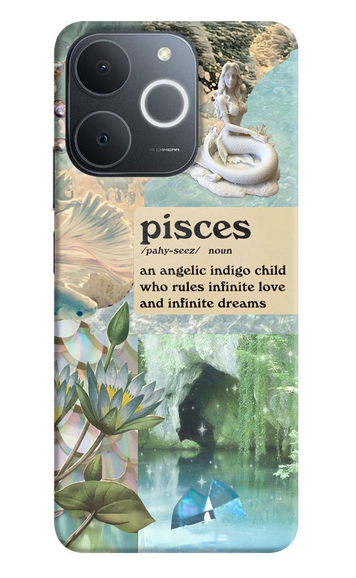 Pisces Zodiac Realme Narzo 80 Lite 5G Back Cover