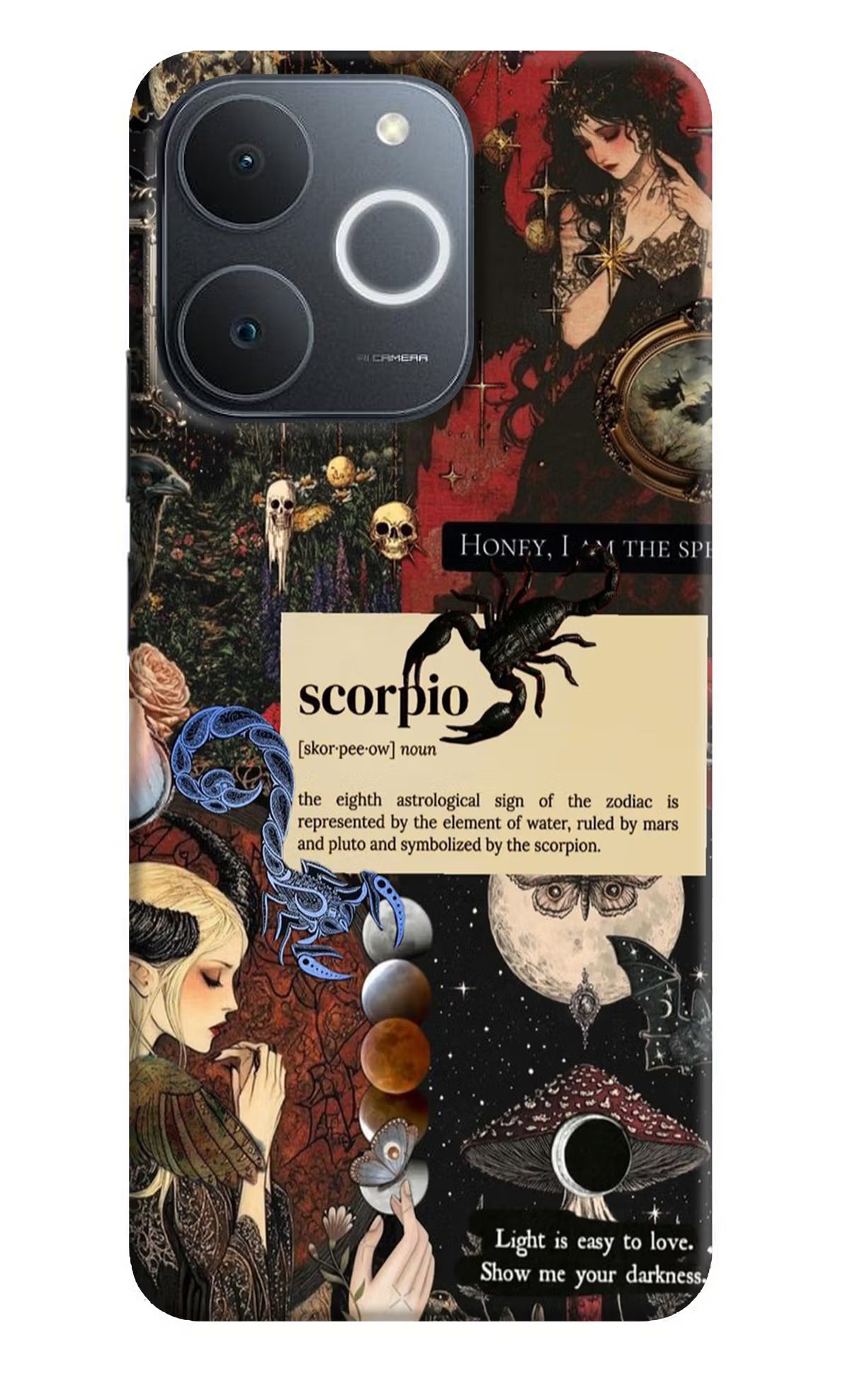 Scorpio Zodiac Realme Narzo 80 Lite 5G Back Cover
