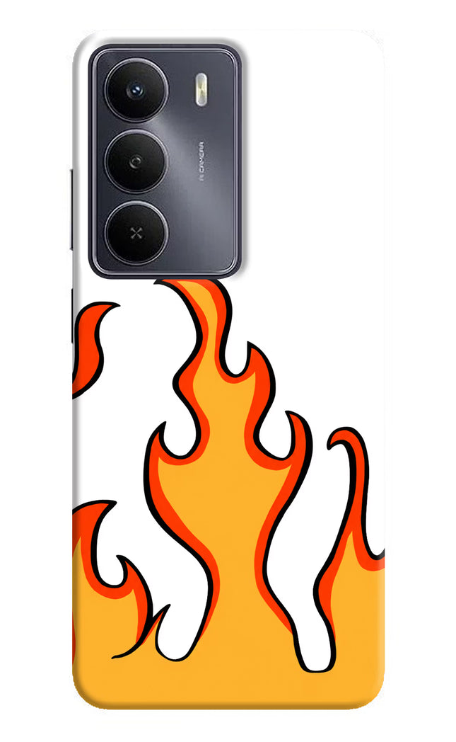 Fired Up – White Realme Narzo 80 Lite 5G Hard Case Back Cover by Casekaro