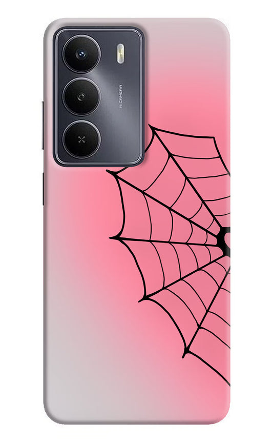 Pink Web Realme Narzo 80 Lite 5G Hard Case Back Cover by Casekaro