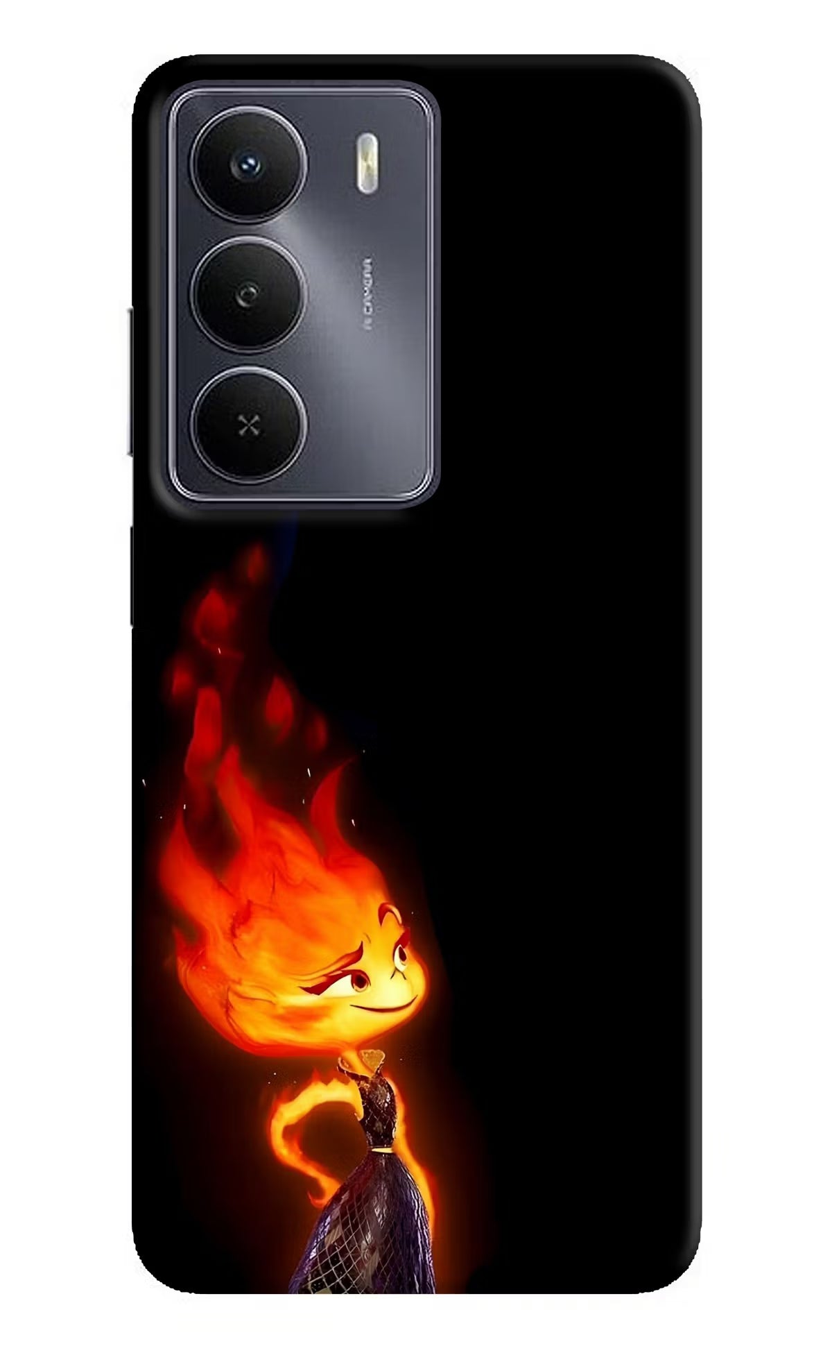 Ember Flame Realme Narzo 80 Lite 5G Back Cover