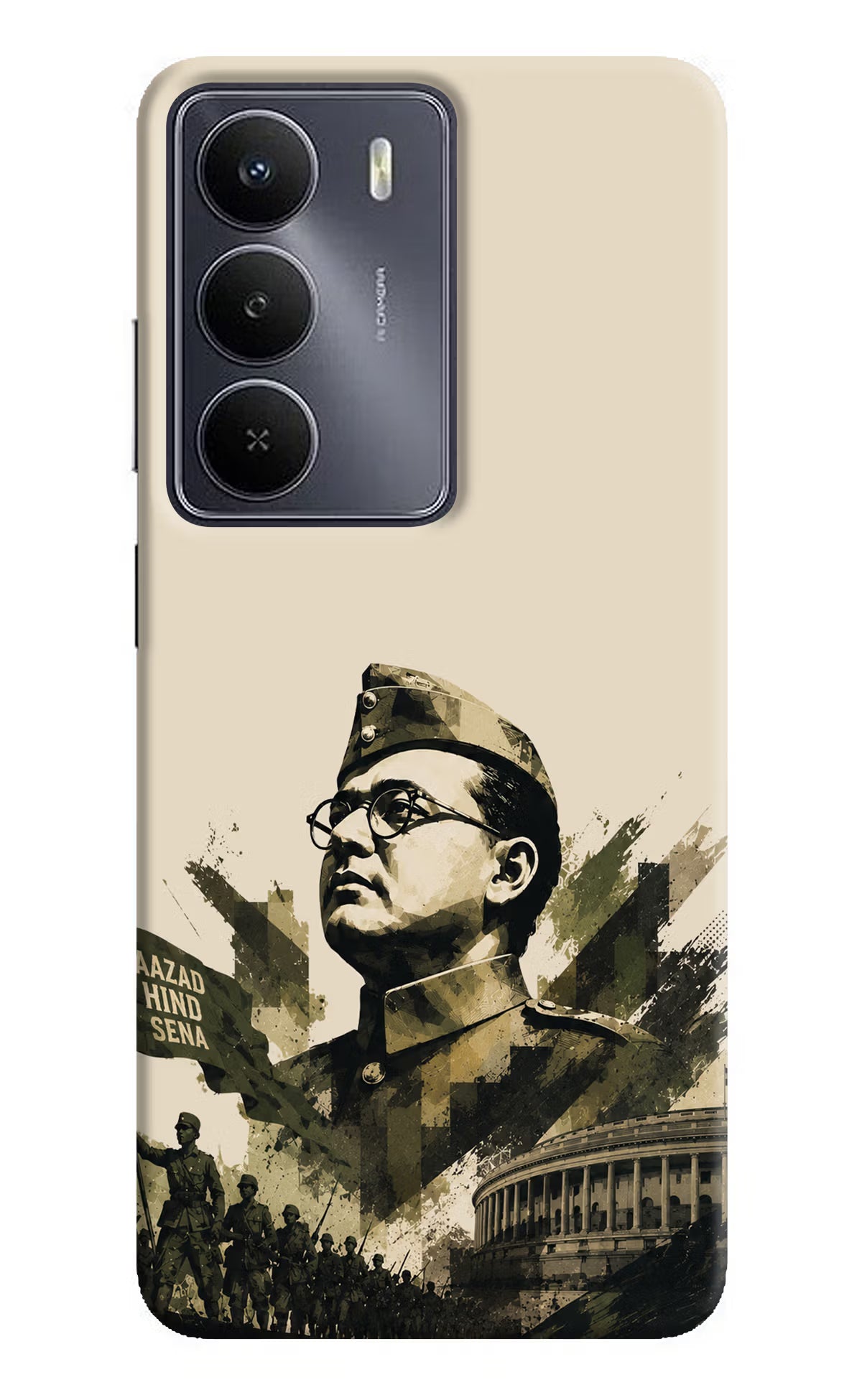 Netaji Rising Realme Narzo 80 Lite 5G Back Cover