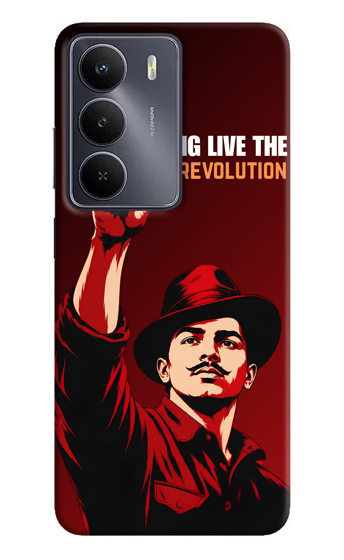 Bhagat Singh Revolution Realme Narzo 80 Lite 5G Back Cover