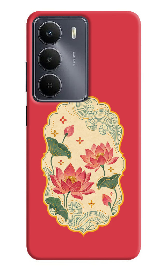 Pink Lotus Realme Narzo 80 Lite 5G Hard Case Back Cover by Casekaro