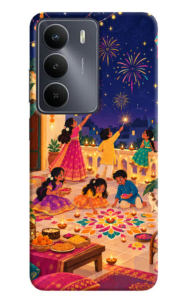 Diwali Night Realme Narzo 80 Lite 5G Hard Case Back Cover by Casekaro