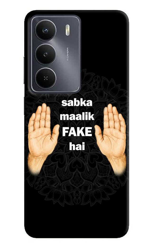 Sabka Malik Fake Realme Narzo 80 Lite 5G Hard Case Back Cover by Casekaro