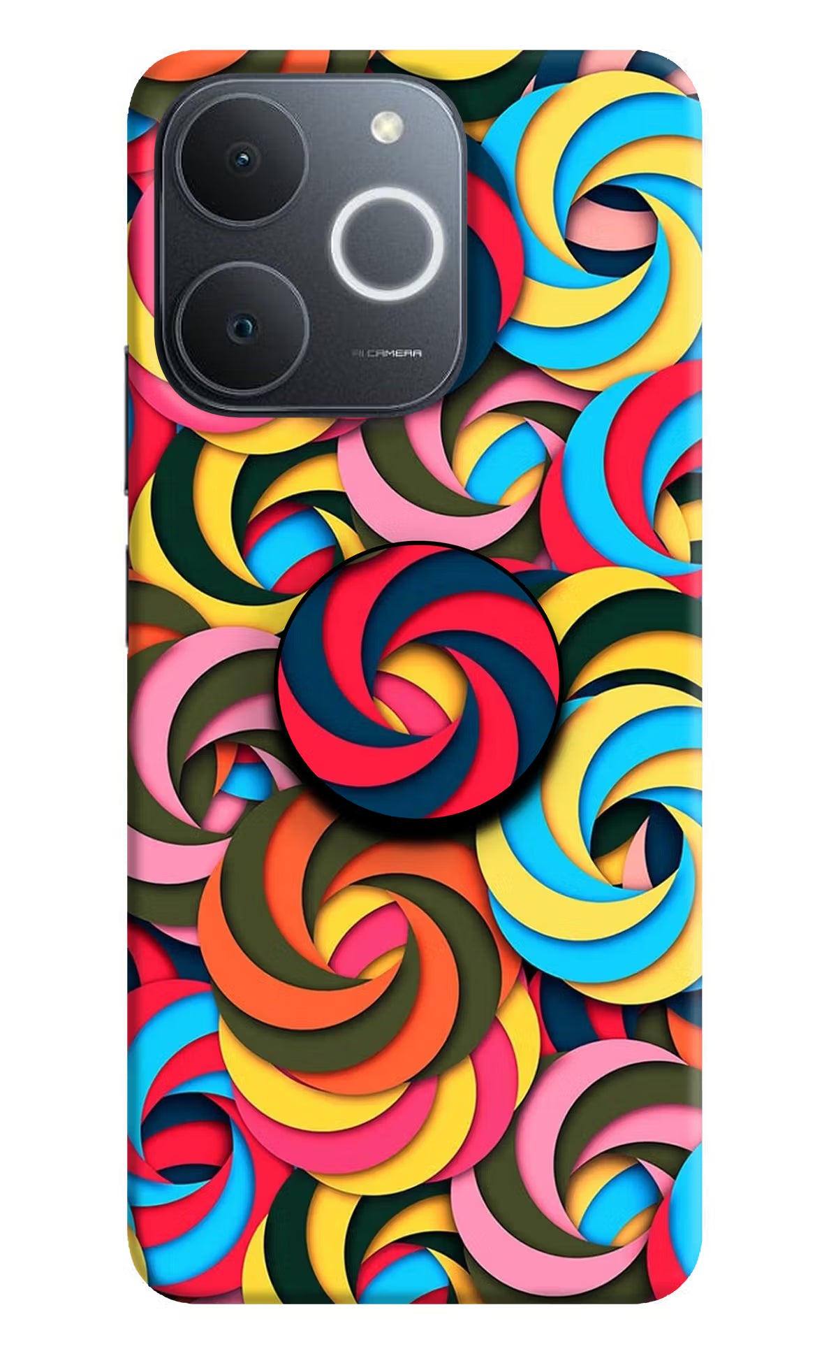 Spiral Pattern Realme Narzo 80 Lite 5G Pop Case