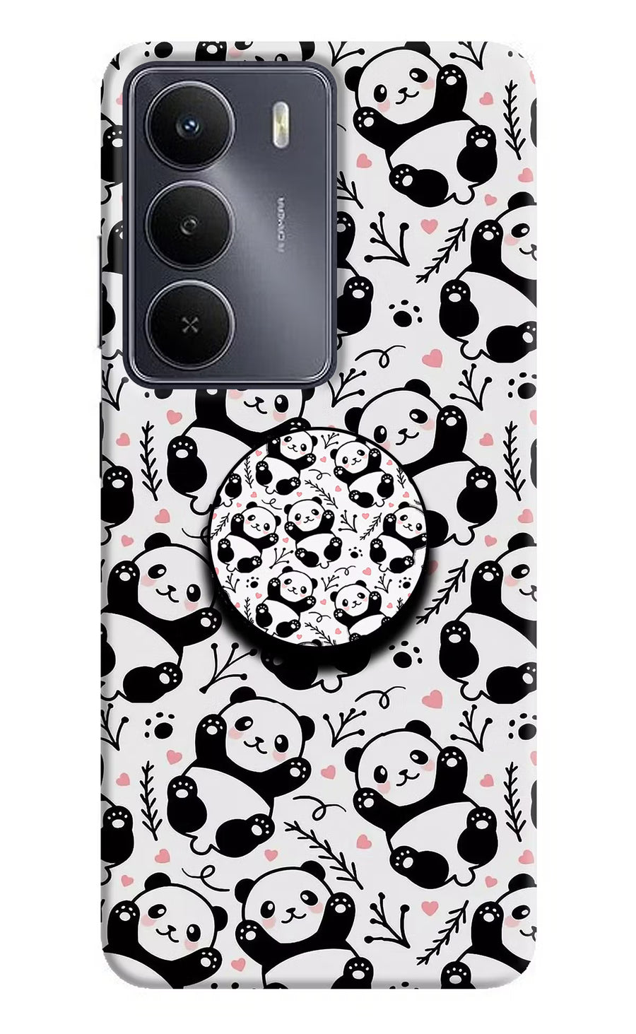 Cute Panda Realme Narzo 80 Lite 5G Pop Case, Hard case