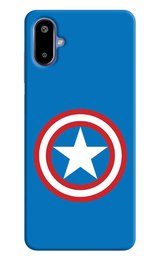 Captain America Logo Samsung F06 5G Back Cover