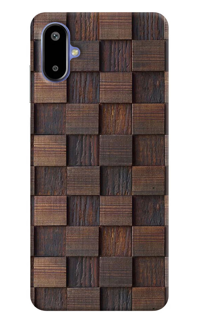 Wooden Cube Design Samsung F06 5G Back Cover