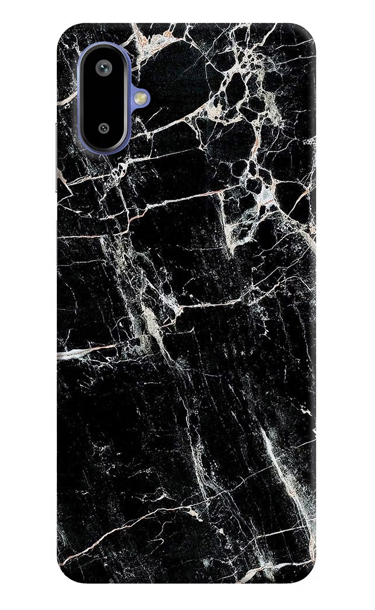 Black Marble Texture Samsung F06 5G Back Cover