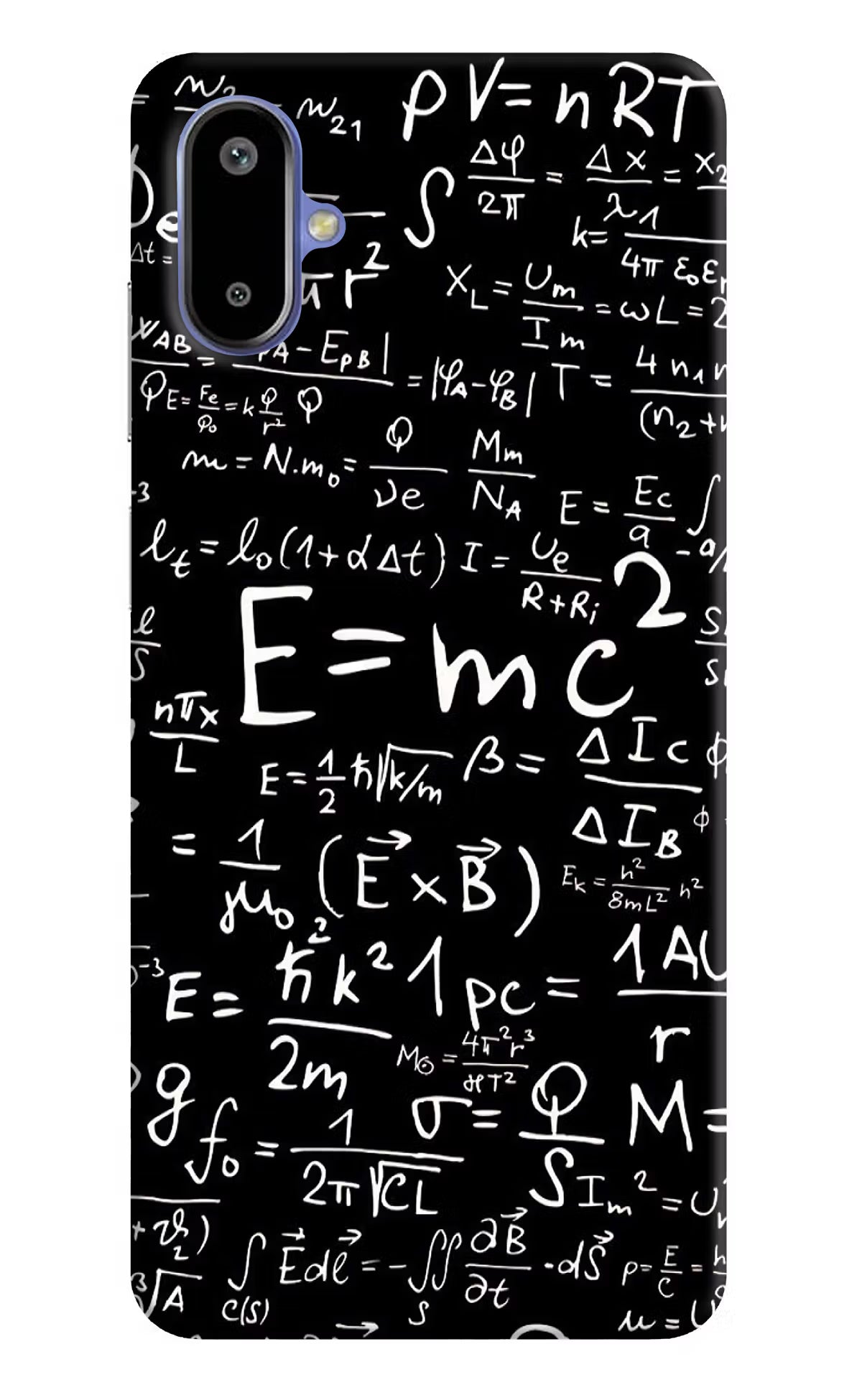Physics Formula Samsung F06 5G Back Cover