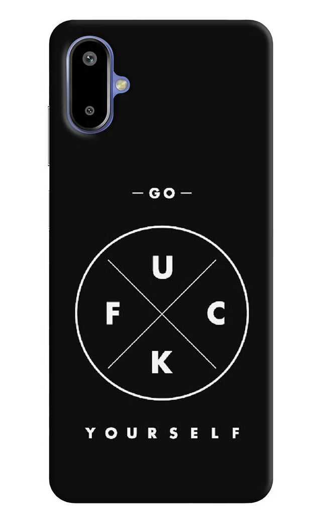 Go Fuck Yourself Samsung F06 5G Back Cover